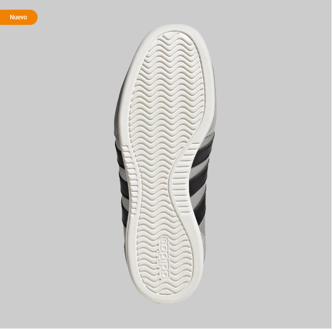 Tenis adidas Barreda Mary Jane Mujer Gris