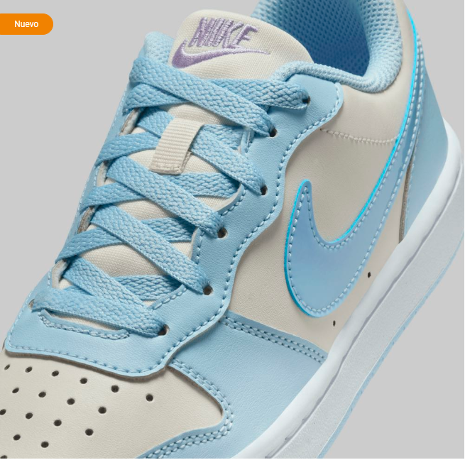 Tenis Nike Court Borough Low Recraft Joven