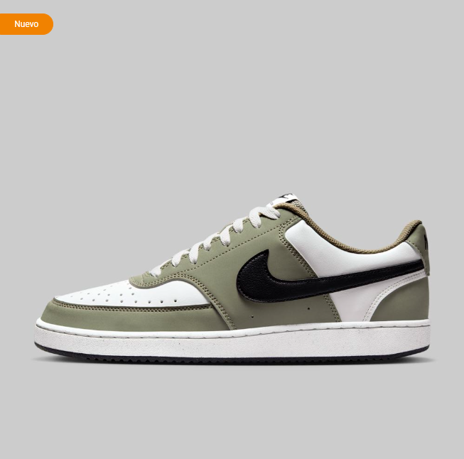 Tenis Nike Court Visión Low Hombre