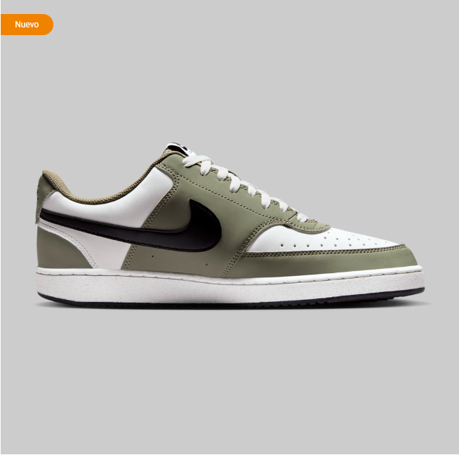 Tenis Nike Court Visión Low Hombre