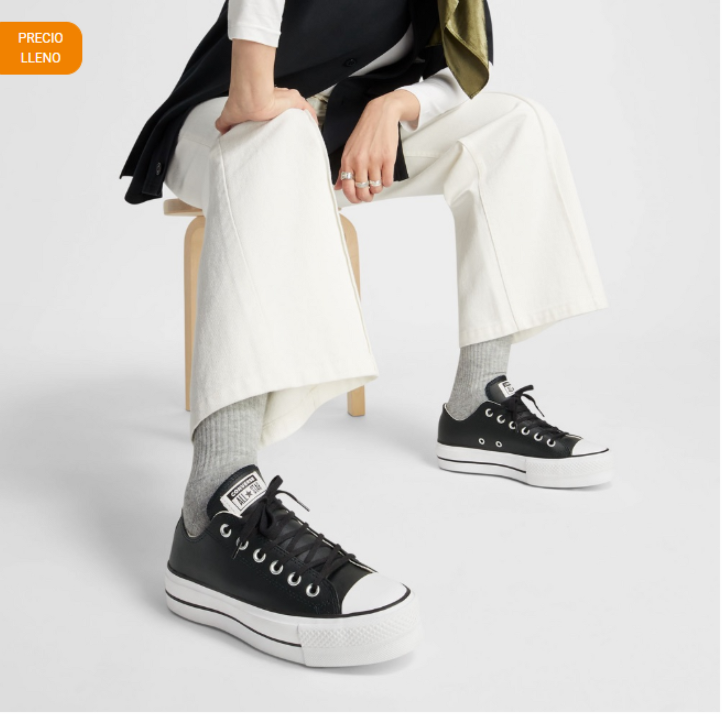 Tenis Converse All Star Lift Clean Platform Mujer