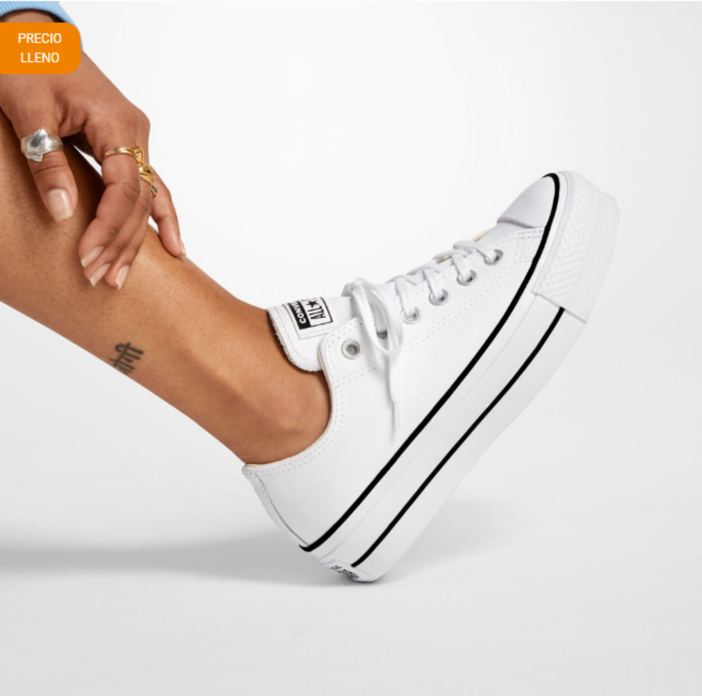 Tenis Converse All Star Lift Clean Platform Mujer