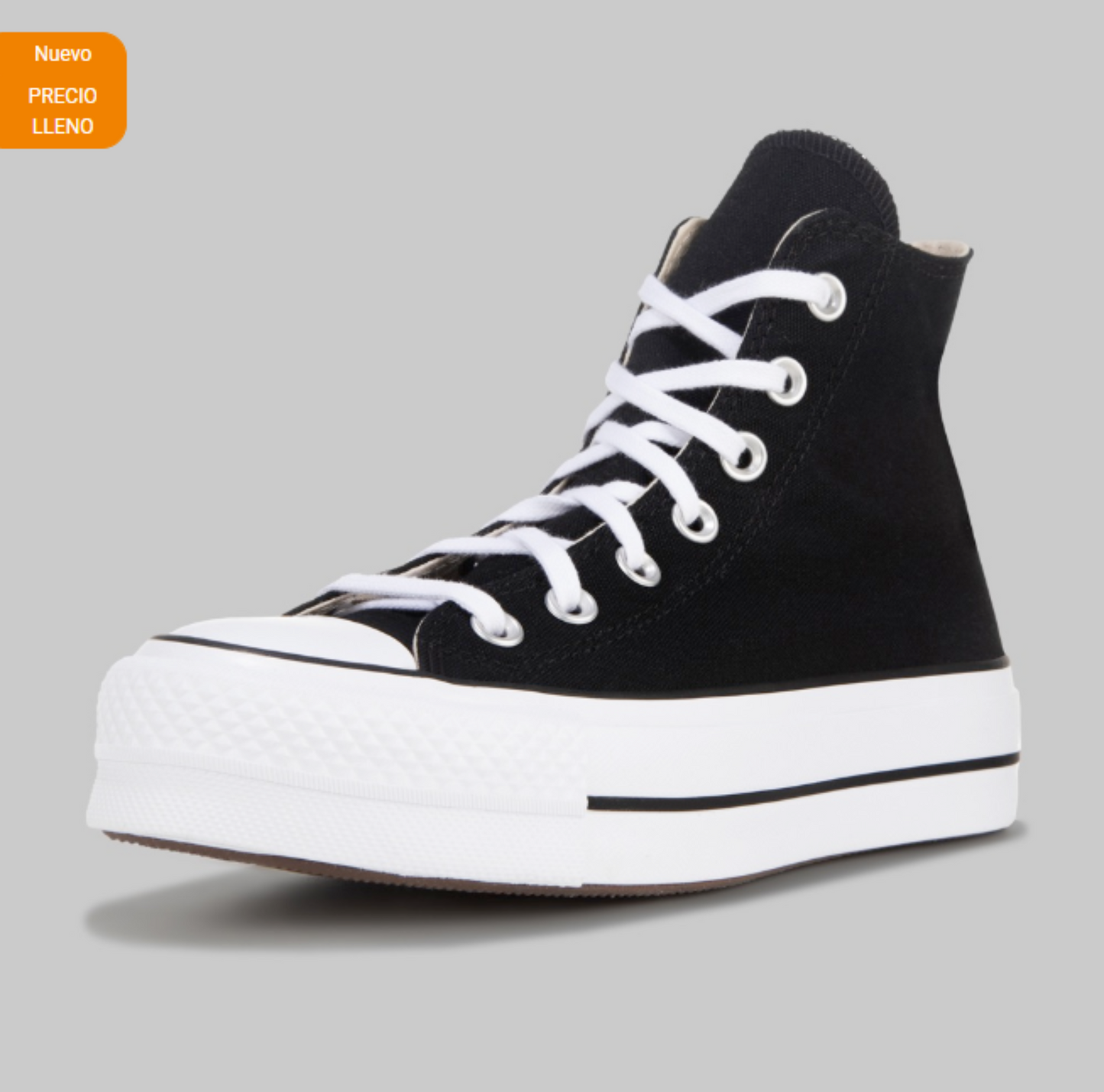 Tenis Converse Chuck Taylor All Star Lift Hi Lona Mujer
