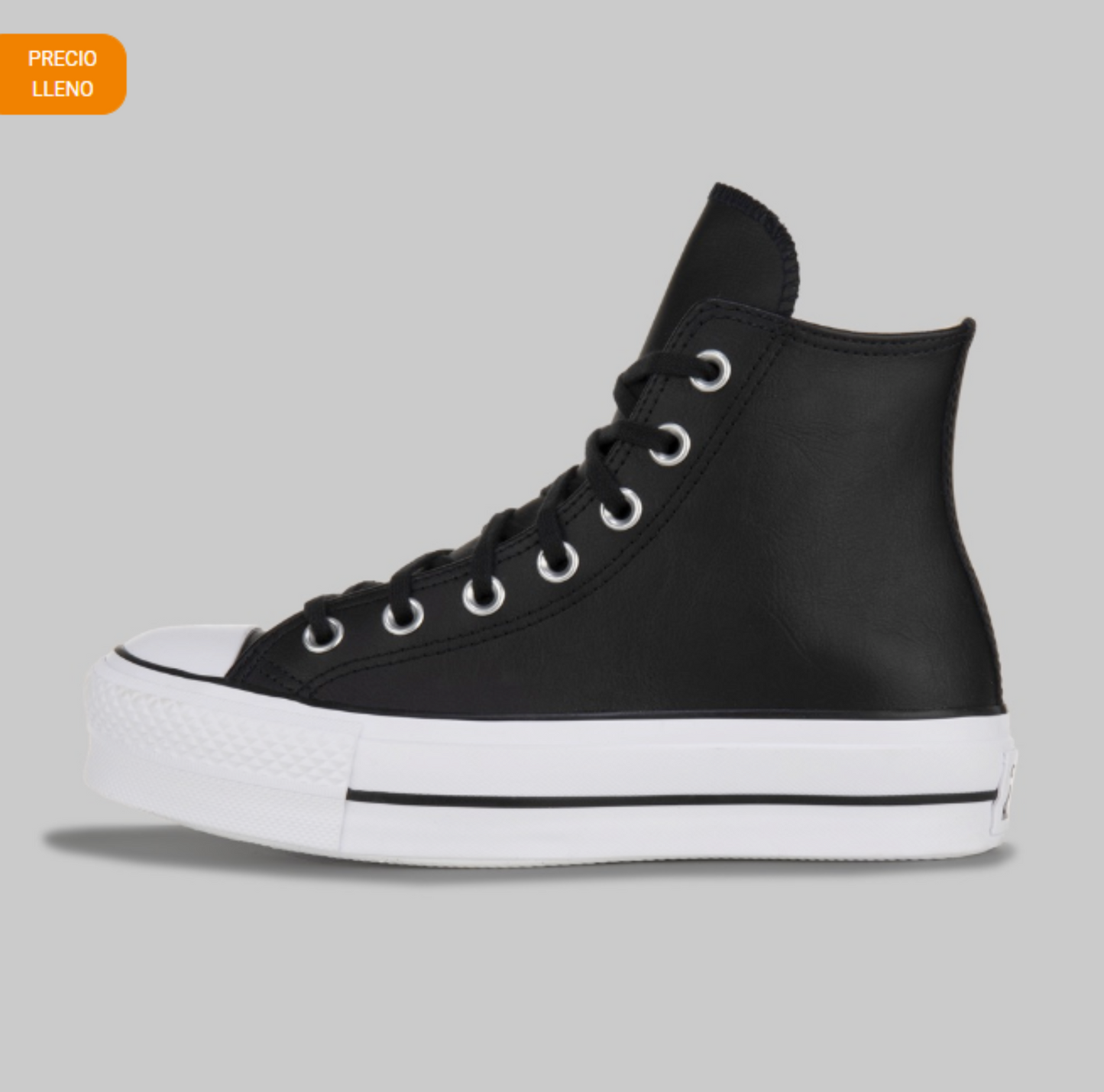 Tenis Converse Chuck Taylor All Star Lift Hi Piel Mujer