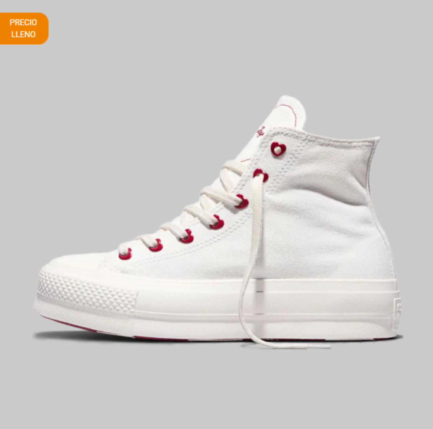 Tenis Converse Ctas Lift Platform San Valentín Mujer