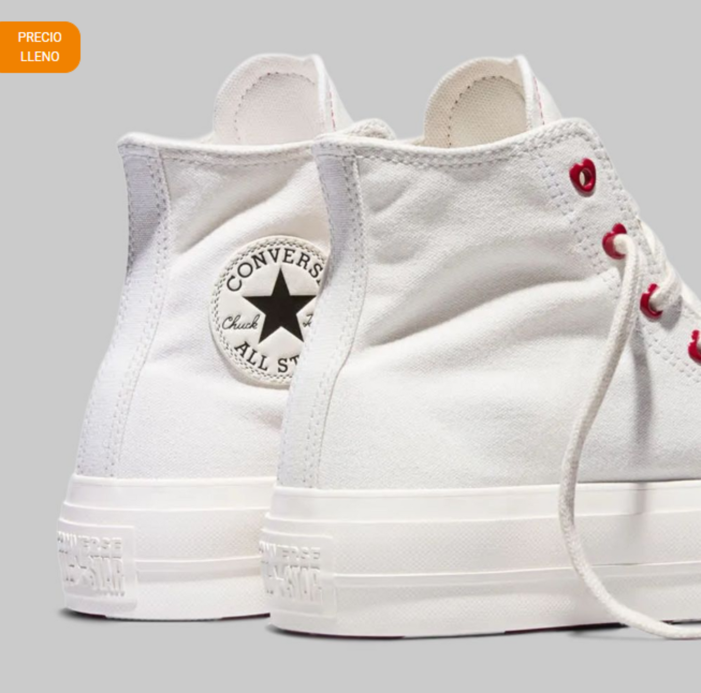 Tenis Converse Ctas Lift Platform San Valentín Mujer