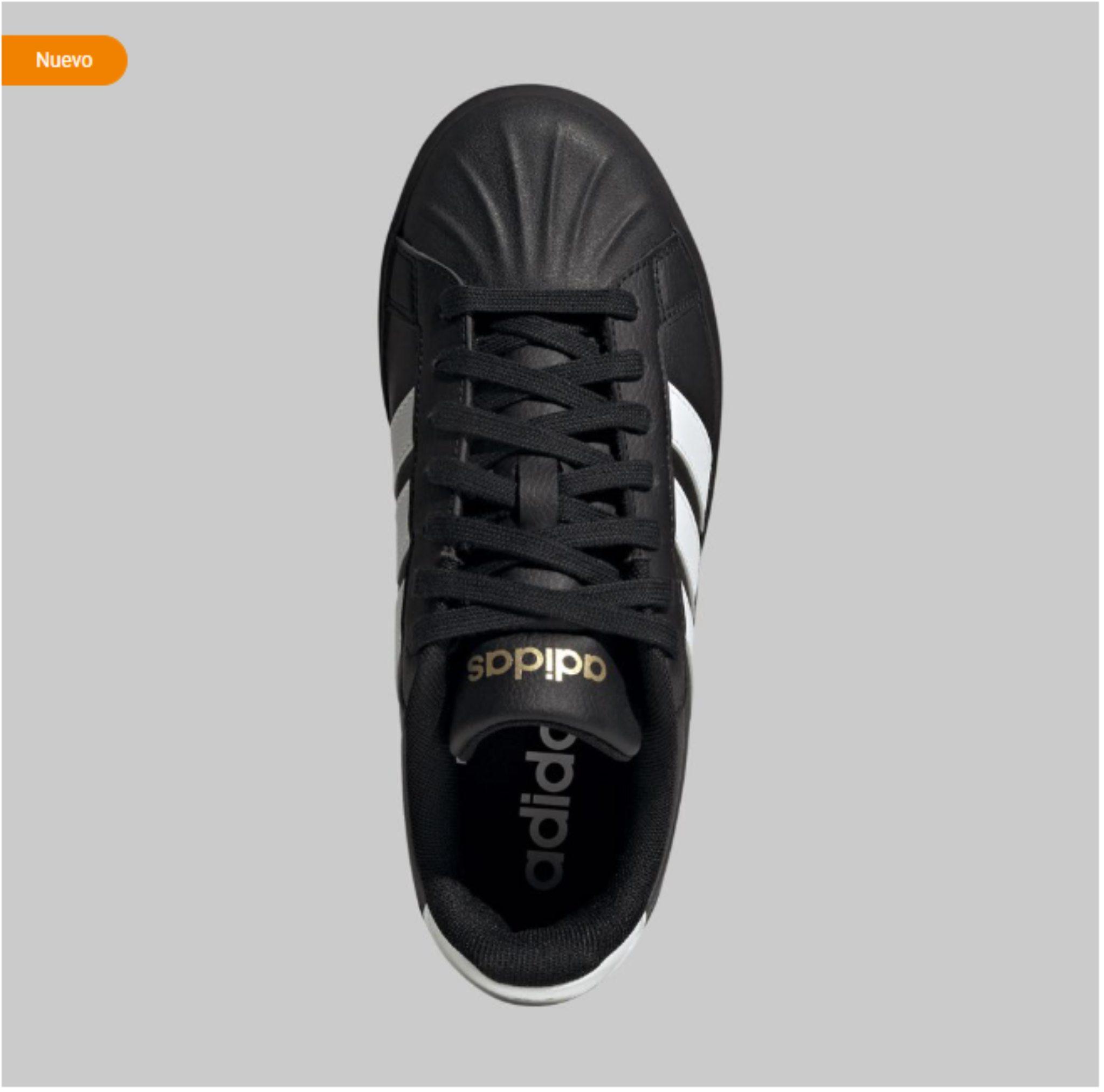Tenis Adidas Streettalk Bold Mujer Negro/Blanco